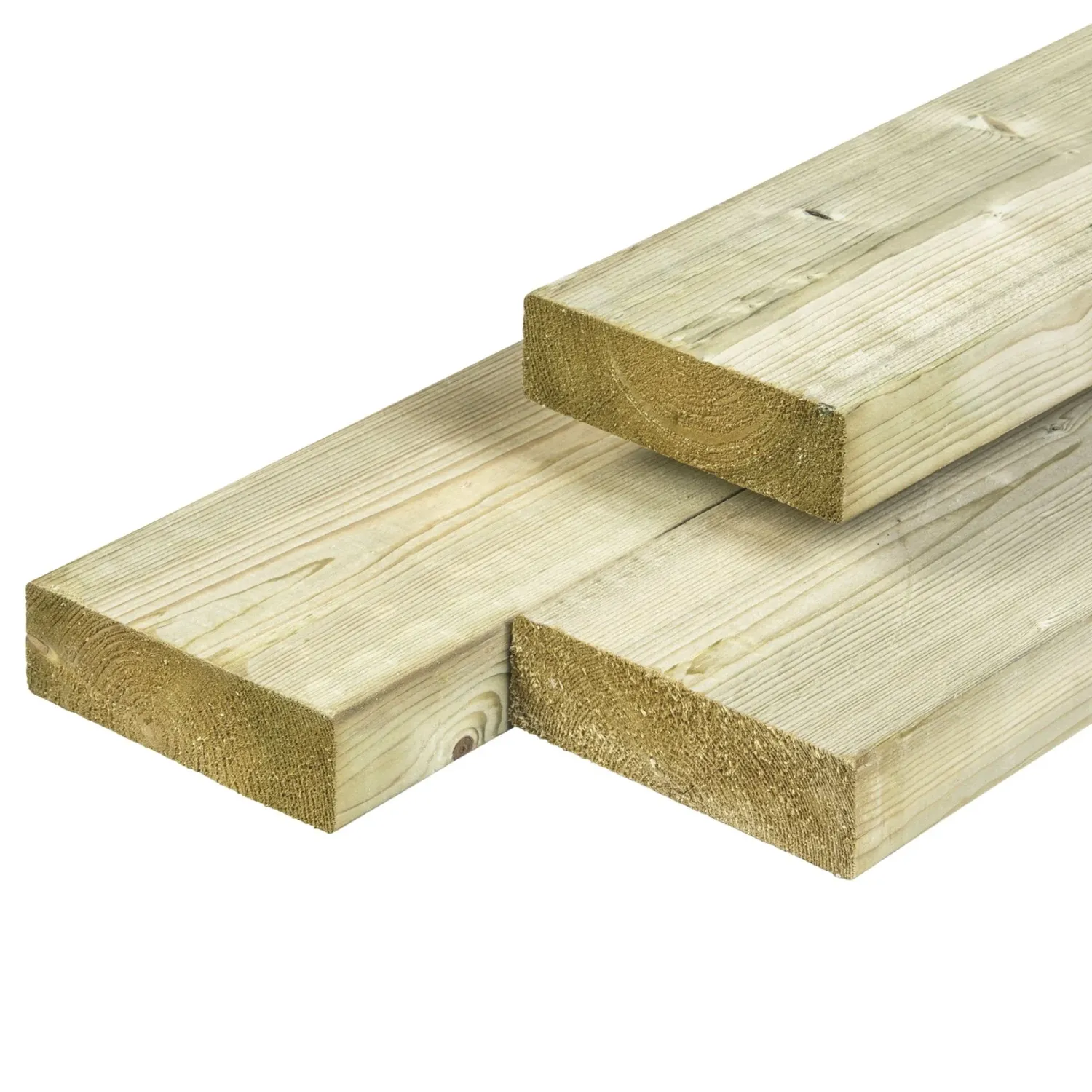 1x Impregnated Pine Beams 4.5x14.5x330 cm
