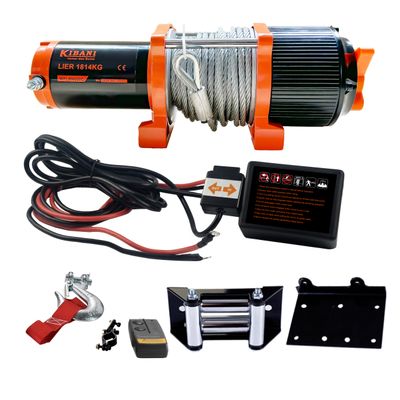 Kibani Electric Winch 12V – 1814 kg Pulling Power