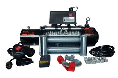 Kibani Electric Winch 12V – 5897 kg Pulling Power