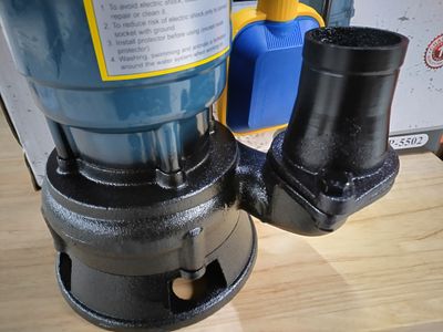 ​Pompe submersible pour eaux usées 10 m³ avec flotteur