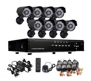 Security Camera 8 Sets - CCTV - Wired