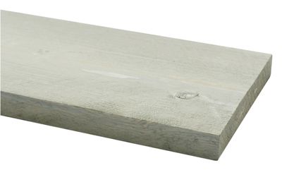 Grijs geimpregneerd hout