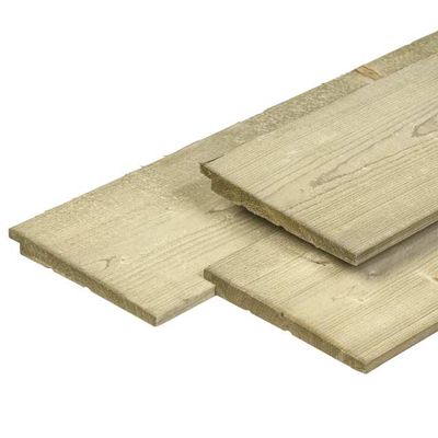 ​196x Impregnated Swedish Rabbet Siding (3.6m x 22mm x 147mm)