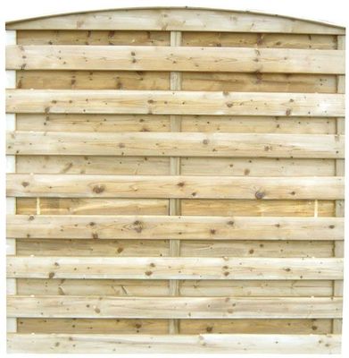 Arched fence