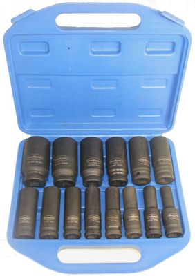 ​14-Piece 1/2&quot; Impact Socket Set
