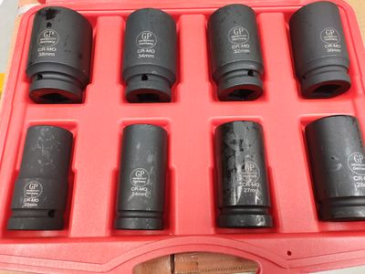 ​GP Werkstatt 3/4″ Socket Set – 8-Piece
