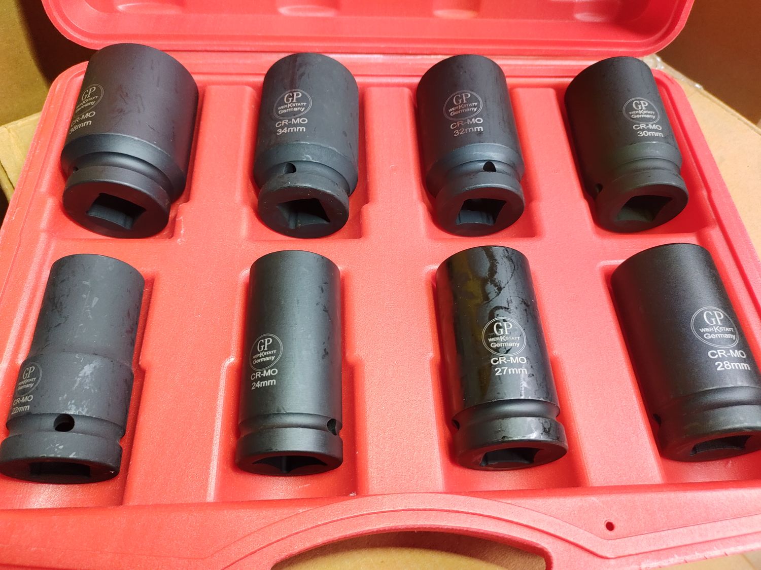 ​GP Werkstatt 3/4″ Socket Set – 8-Piece