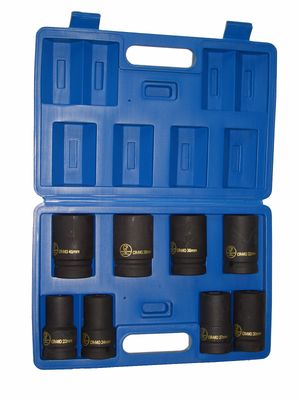 8-Piece 1" Impact Socket Set