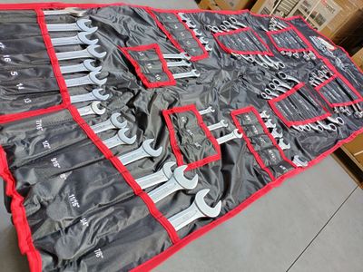 ​Wrench Set, Metric+Inch, 50-piece