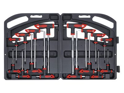​T-Handle Hex and Torx Key Set – 16 Pieces