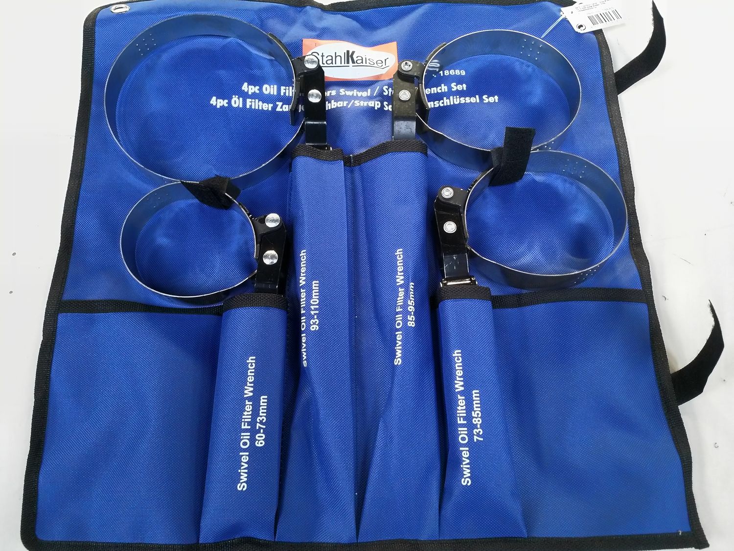 ​4-Piece Oil Filter Wrench Set