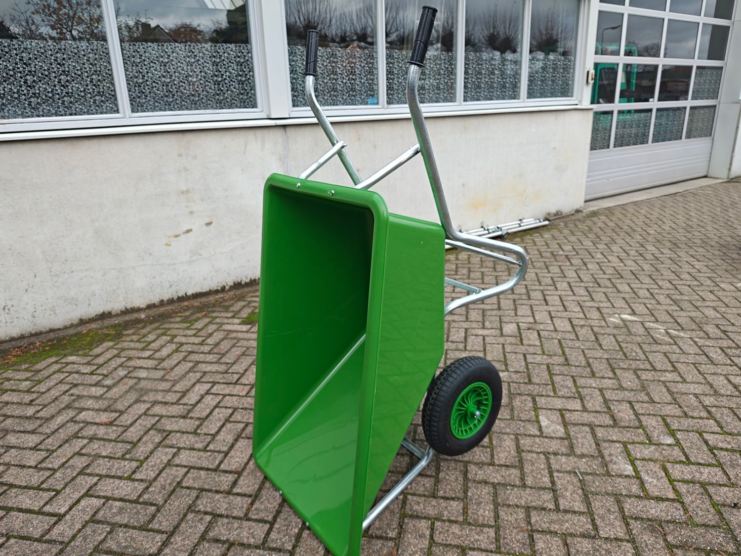Kruiwagen 160 liter 2 wielen