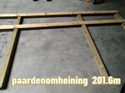 Horse pasture fencing 201.6 m