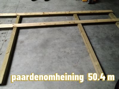 Horse pasture fencing 50.4 m