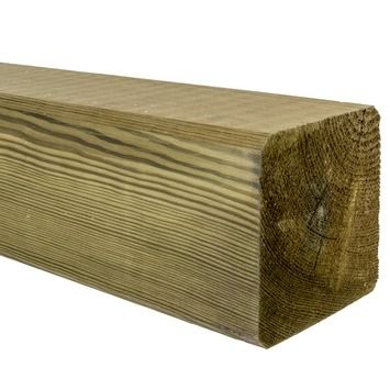 1x Post, impregnated pine, 8.8x8.8x300 cm