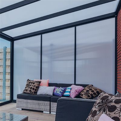 Zijwand 300x400 zwart Helder