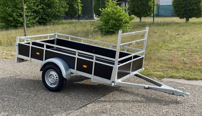 Aanhangwagen ongeremd 300x131 cm