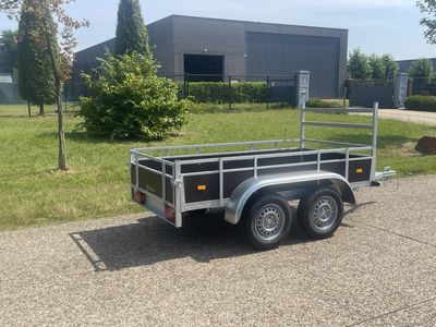 Aanhangwagen geremd 300x131 cm
