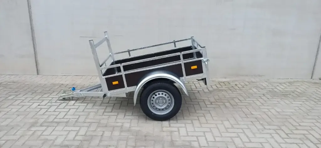 Aanhangwagen ongeremd 150x100 cm