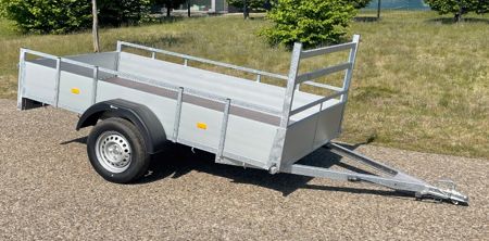 Aanhangwagen geremd 300x131 cm