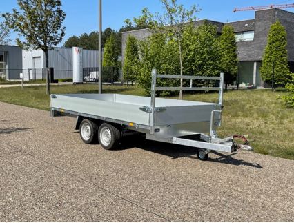 Plateauwagen 360x206cm 2700kg geremd