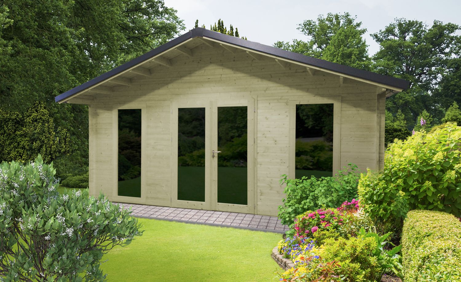 tuinhuis yannick gratis aan huis geleverd