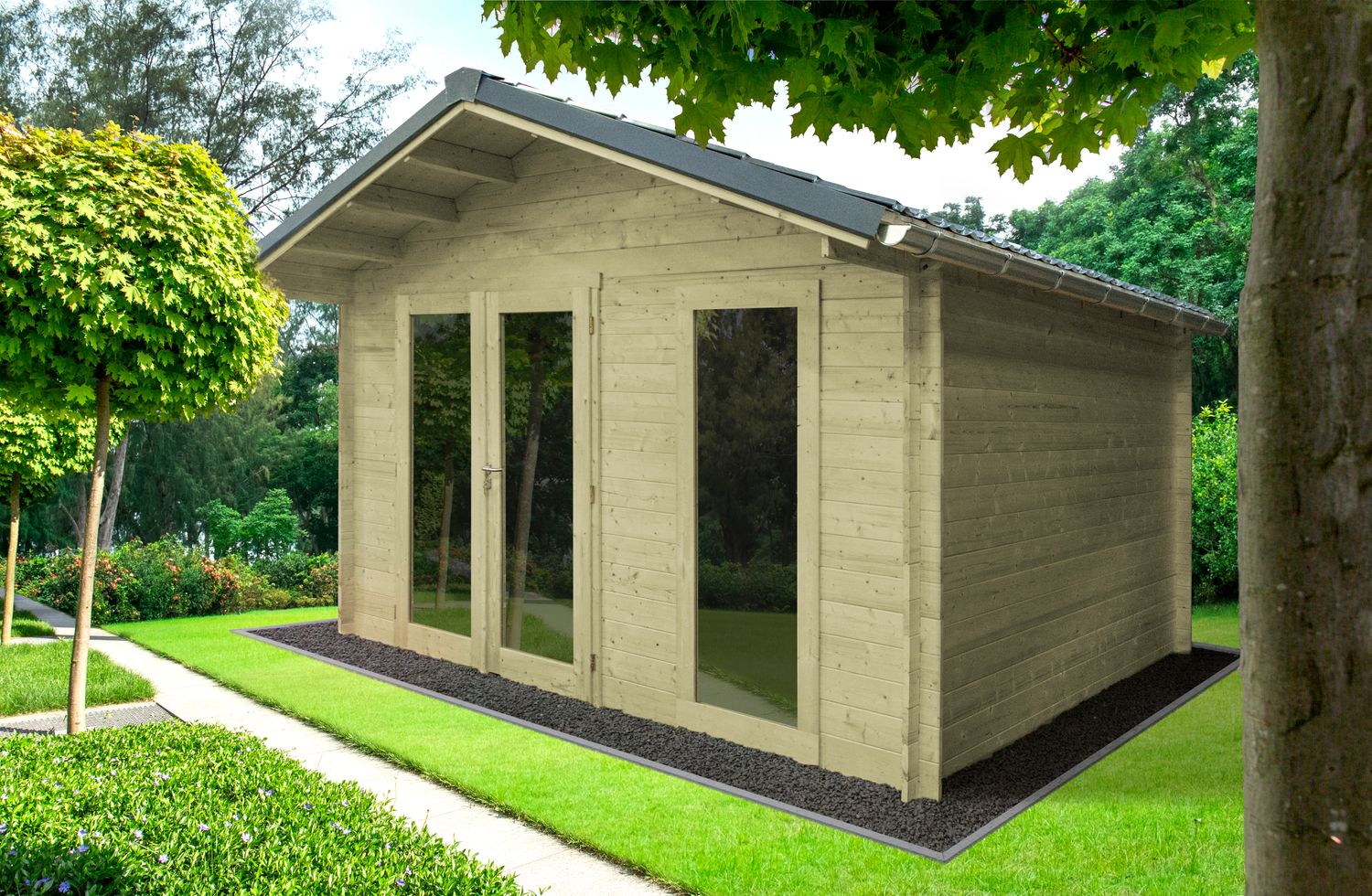 tuinhuis gaspard gratis levering aan huis