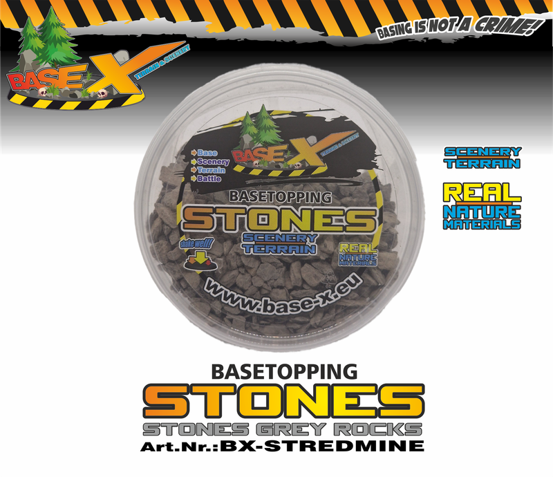 Basetopping: STONES GREY ROCKS (150g)