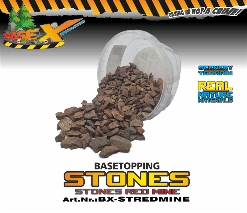 Basetopping: STONES RED MINE (150g)