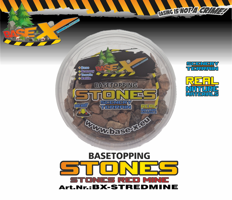 Basetopping: STONES RED MINE (150g)