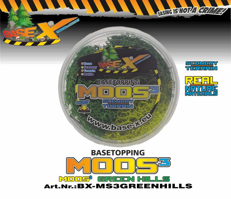 Basetopping: MOOS³ SET GREEN HILLS