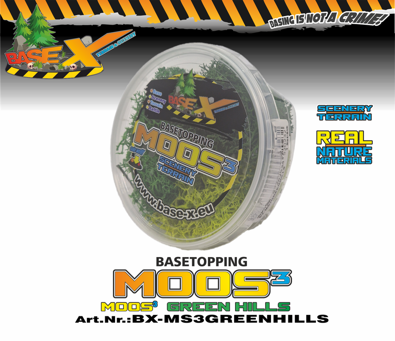 Basetopping: MOOS³ SET GREEN HILLS