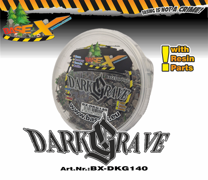 Basetopping: DARK GRAVE (140ml) "LIMITED EDITION"  Solange der Vorrat reicht! (200Stk.)