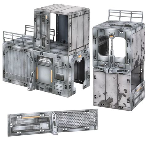Halo Flashpoint Outpost Buildable 3D Terrain Set