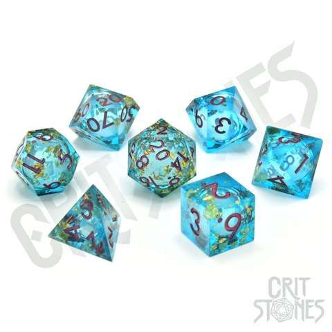 AQUA ASTRA LIQUID CORE RPG DICE SET