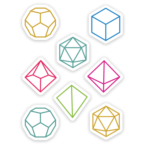 MINIMAL DND STICKER