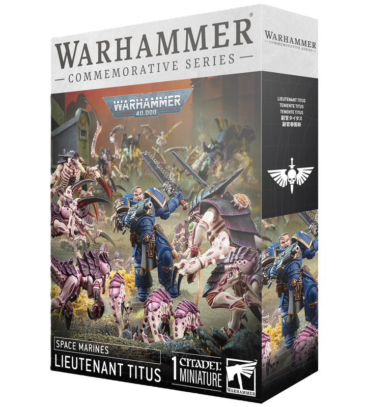 SPACE MARINES: Lieutenant Titus – COMMEMORATIVE SERIES – LIMITIERT
