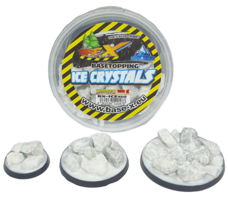 Basetopping: ICE CRYSTALS (150g) (snow series)