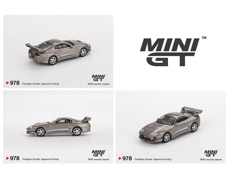 (Preorder) Mini GT 1:64 Toyota Supra VeilSide Combat V-II – Combat Grey