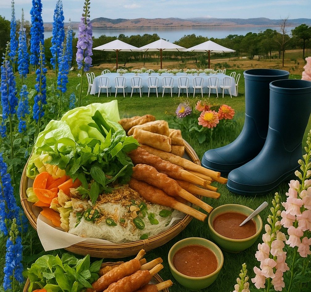 The Farmer, The Florist & The Cook