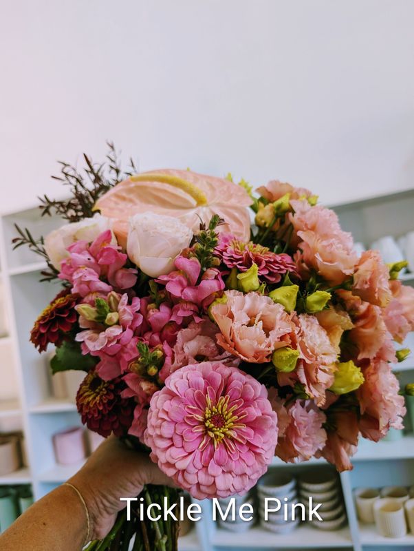 Tickle Me Pink Bouquet Tickle Me Pink Bouquet