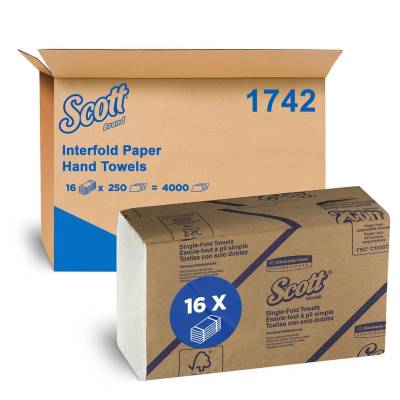 SCOTT® Interfold Paper Towels 1742
