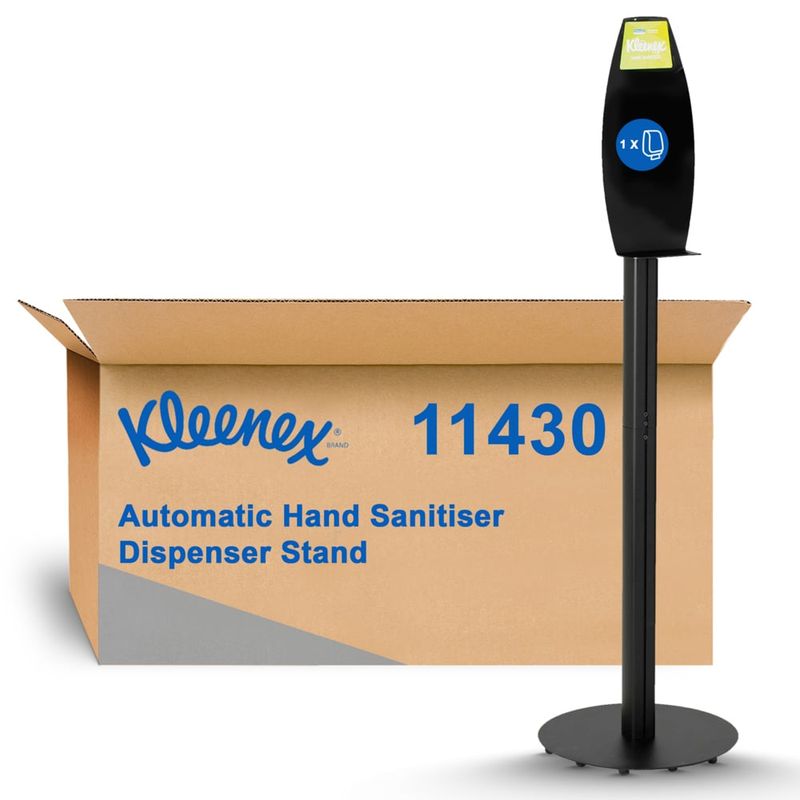 KLEENEX® Sanitiser Floor Stand 11430, Automatic Hand Sanitiser Dispenser Stand.