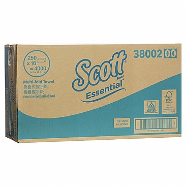 SCOTT ESSENTIAL® Multifold Paper Towels 38002