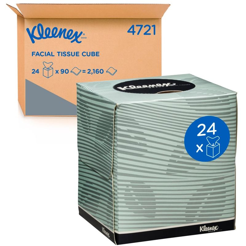 KLEENEX® Facial Tissue Cube 4721