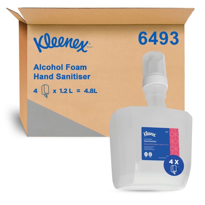 KLEENEX® Alcohol Foam Hand Sanitiser 1.2L 6493