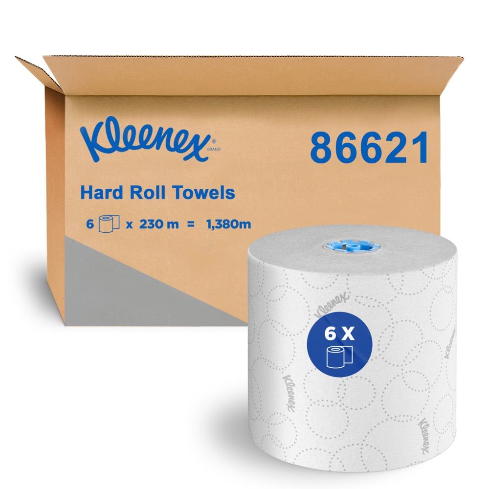 LEENEX® Hard Roll Towel with elevated design 86621