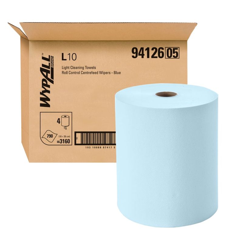WYPALL® L10 Roll Control Centrefeed Wiper Roll 94126
