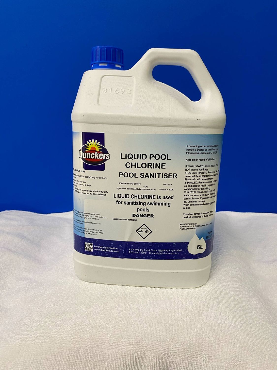 Liquid Chlorine 5L