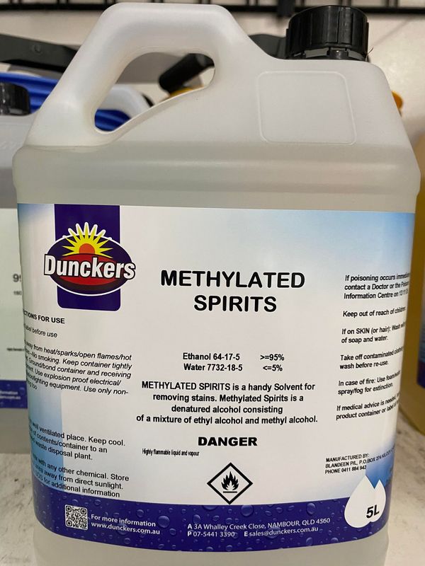Methylated Spirits 5L